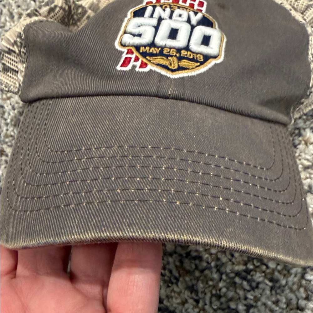 2019 Indianapolis 500 103rd Running Event Collector Hat Snapback Camouflage Cap - Picture 4 of 4